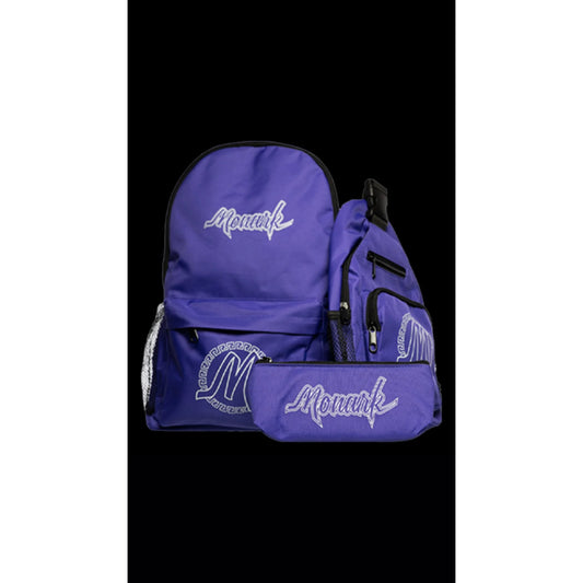 Monark Backpack, Sling Bag, and Pipe Pouch Set