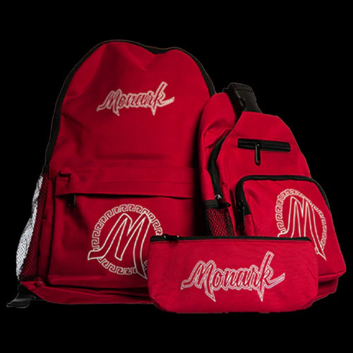 Monark Backpack, Sling Bag, and Pipe Pouch Set