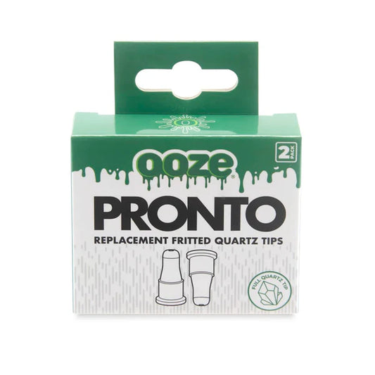 Ooze Pronto Replacement Fritted Quartz Tips - 2 Pack