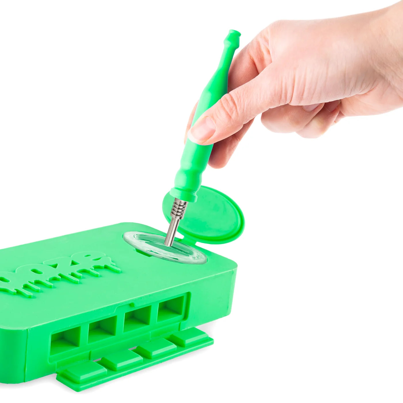 Ooze Slugger Dabbin' Dugout Silicone Travel Dab Kit