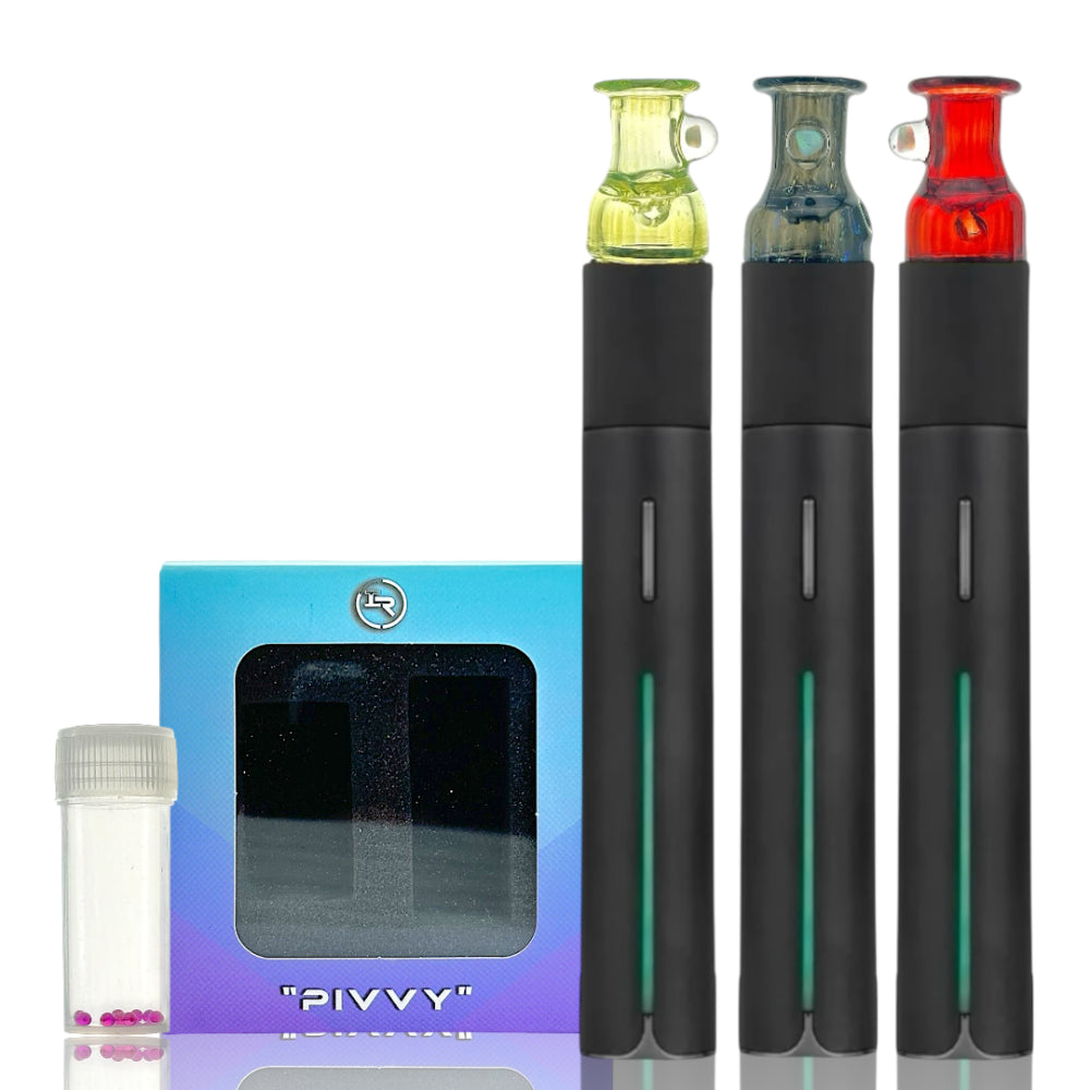 Pivvy Puffco Pivot Top by Iridescent Glass