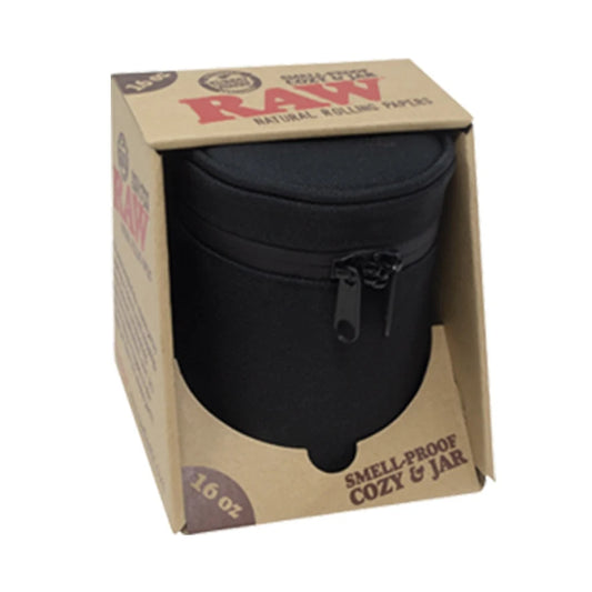 RAW Smellproof Cozy & Jar - 16oz