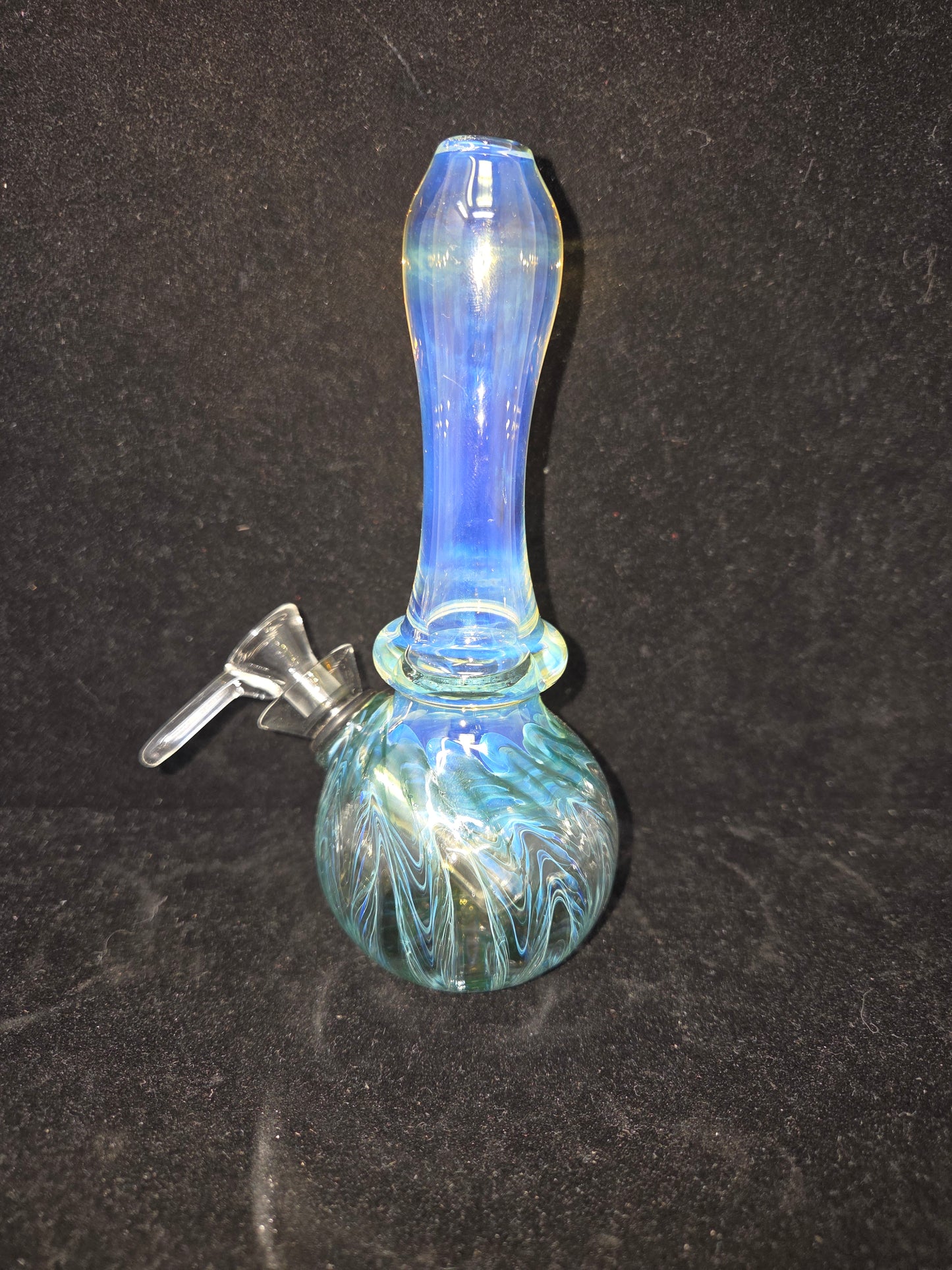 Oregon Made Glass Mini Round Bottom 6" Tubes - Pull Stem