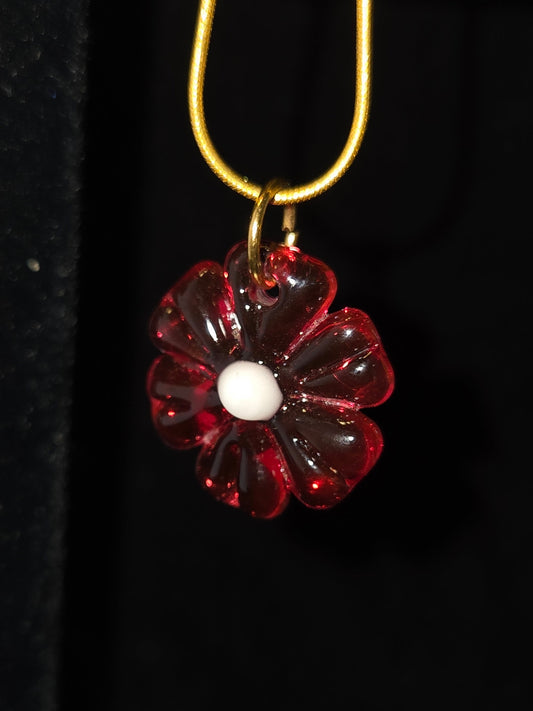 Kyle White Sunflower Pendants