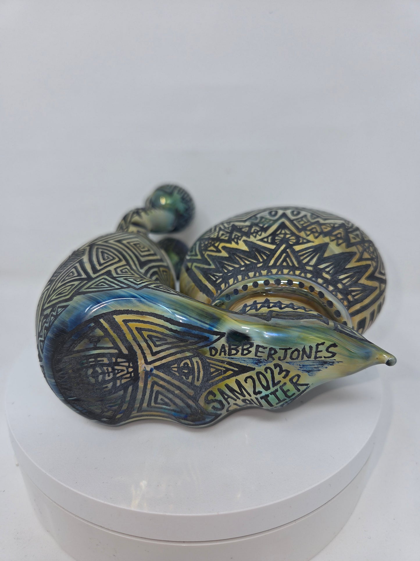 Dabber Jones x Sam Cloutier 2023 Fully Carved Gary the Snail Rig