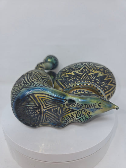 Dabber Jones x Sam Cloutier 2023 Fully Carved Gary the Snail Rig