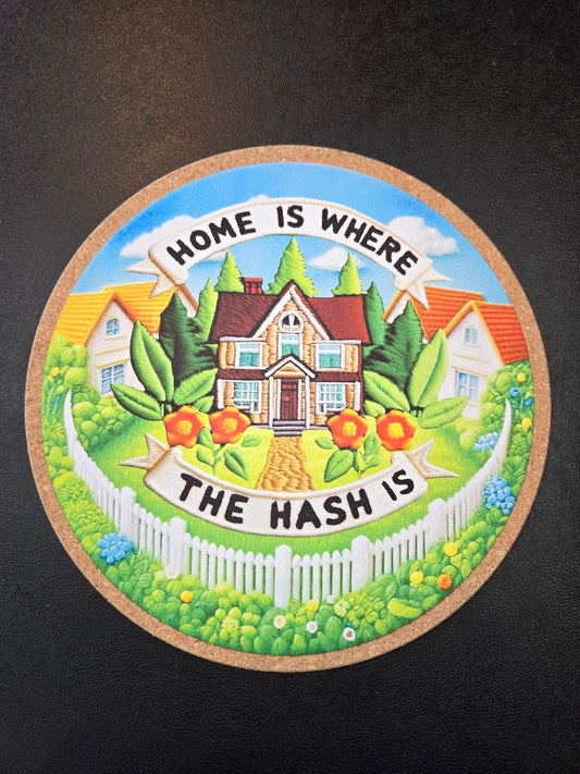 Mattitude Mats 7" Round- Stitched HIWTHI