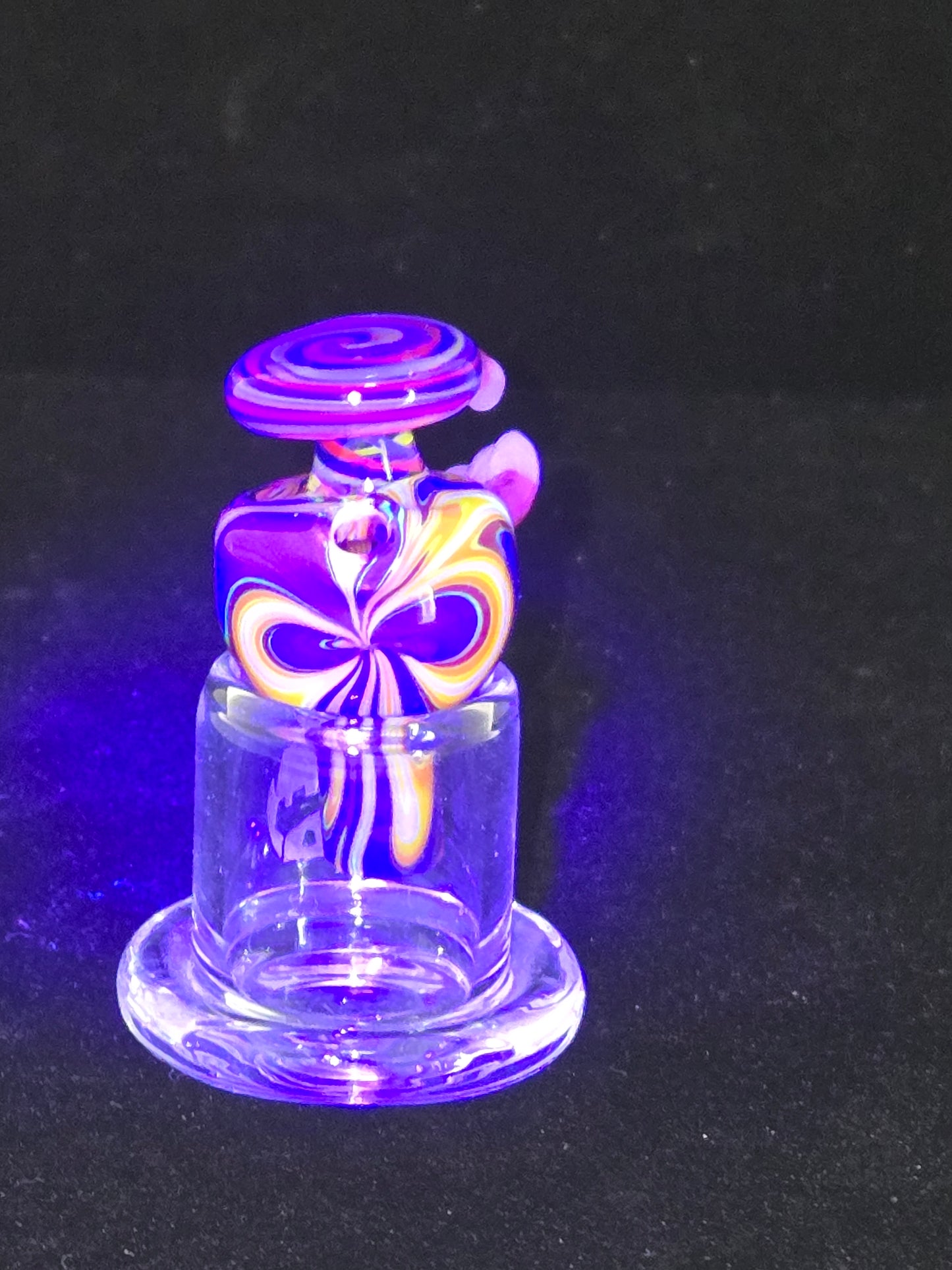 Worked Bubble Caps w/Teeth