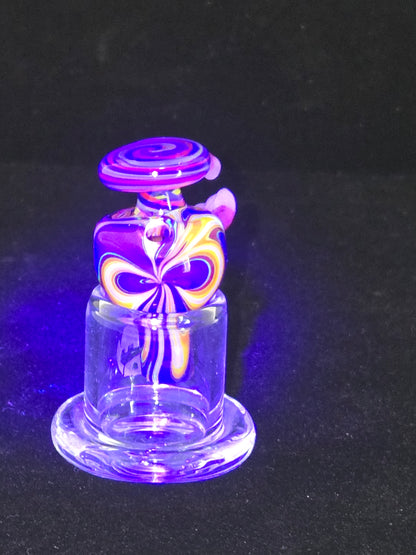 Worked Bubble Caps w/Teeth