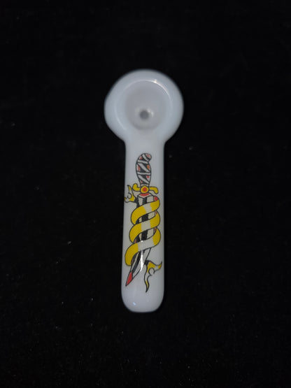 JFG Traditional Tattoo Spoon Pipes