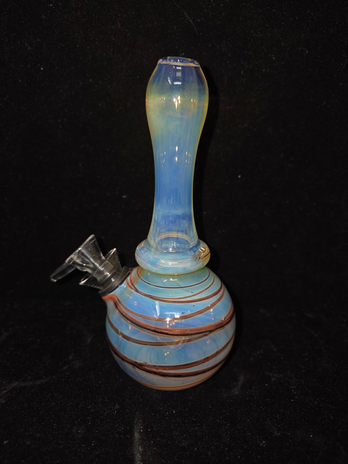 Oregon Made Glass Mini Round Bottom 6" Tubes - Pull Stem