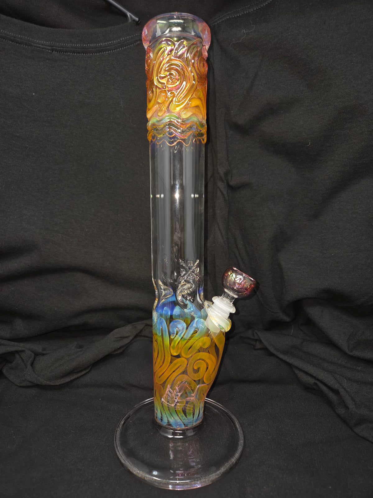 16" 50x5 Clear Gold/Silver Fumed Straight Tubes