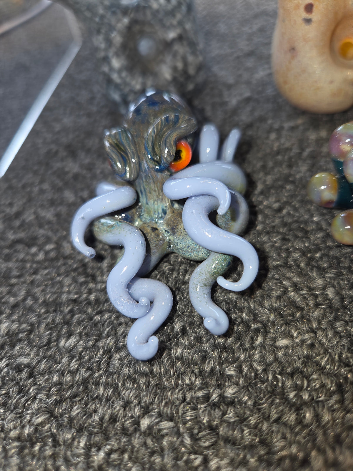 Berning Glass Sea Creature Pendants