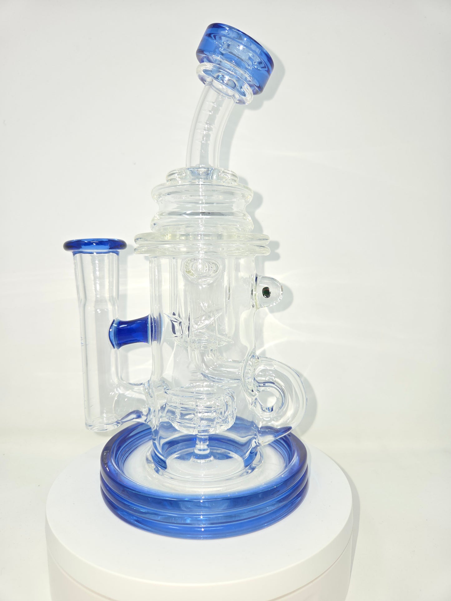 Bronx Glass Klein Incycler - Cobalt