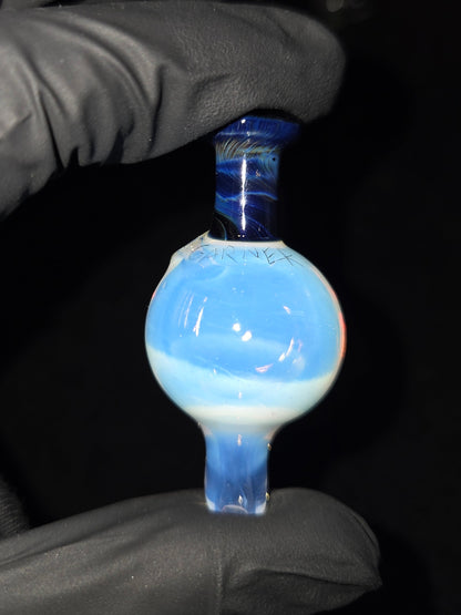 Garner Glass Bubble Cap - Secret White/Irrid