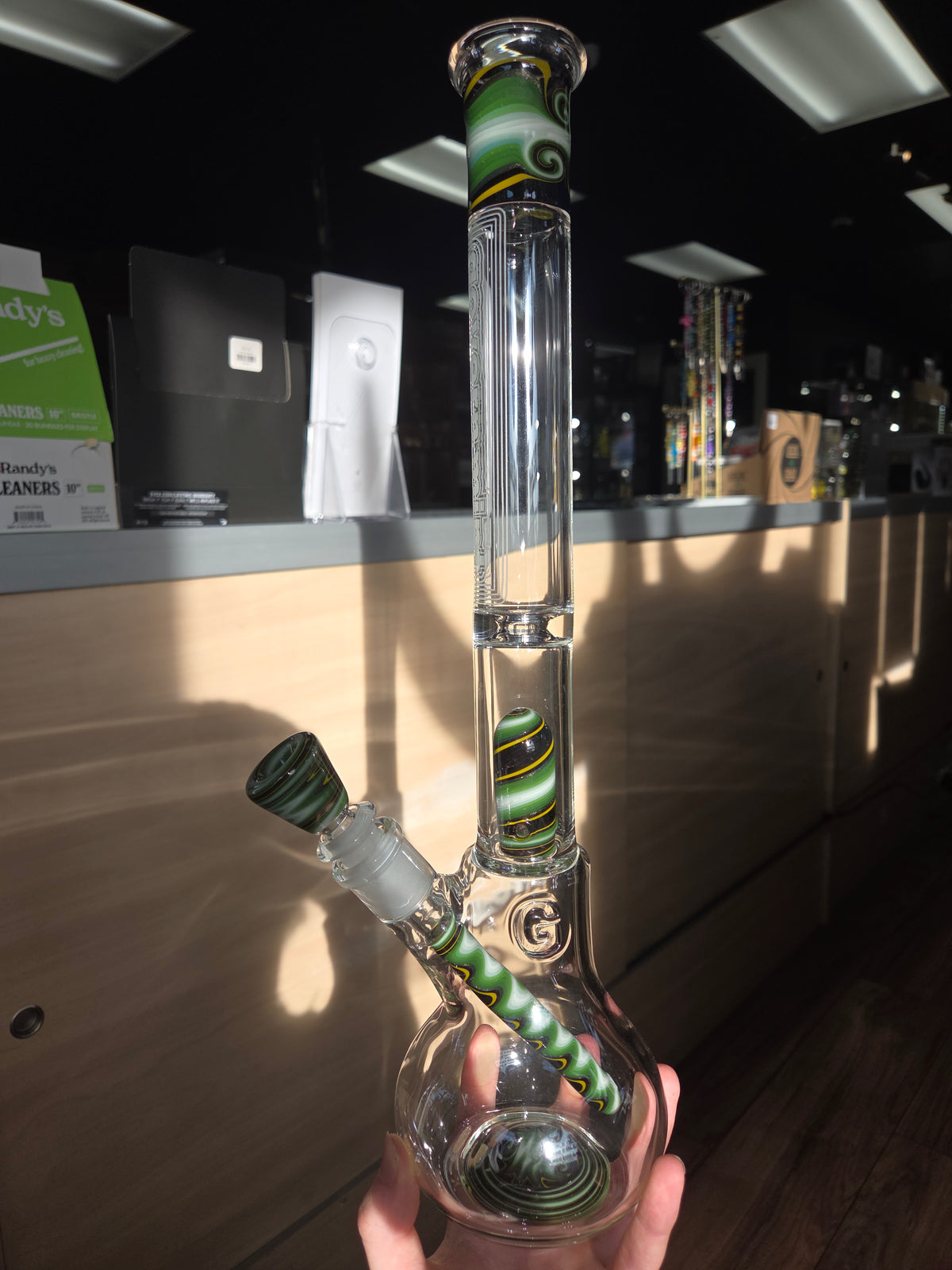Slob x Governmint Glass Bell Bottom Dome Perc Tube