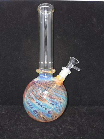 Oregon Made Glass Round Bottom 10" Tubes - Downstem