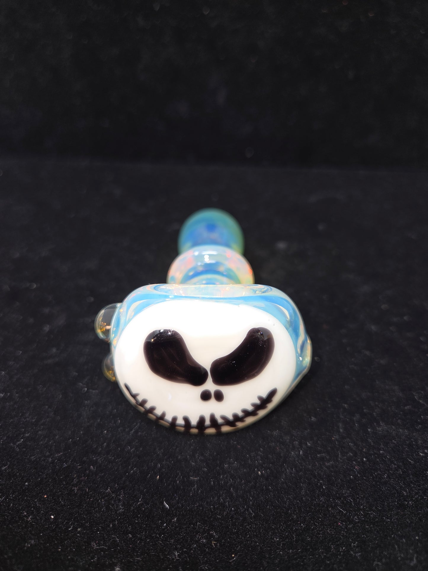 Waynes Glass Fumed Character Spoon Pipes