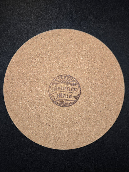 Mattitude Mats 7" Round- Tie Dye
