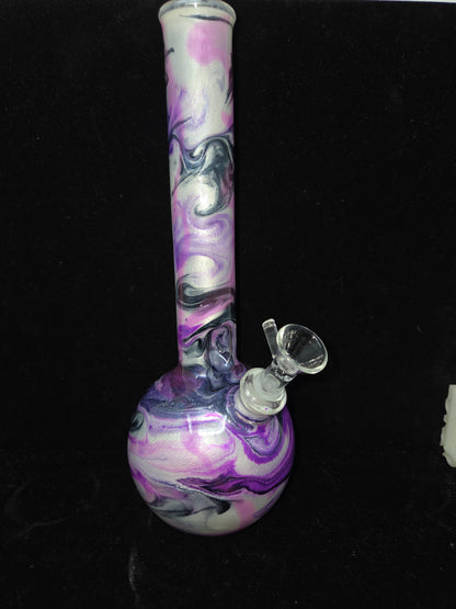 Oregon Made Glass Round Bottom 11" Tubes - Downstem