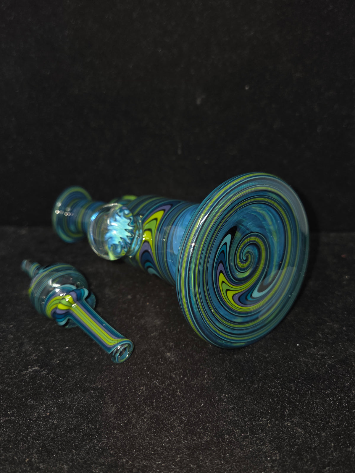 Andy G UV Line Worked Jammer Tube w/ Bubble Cap