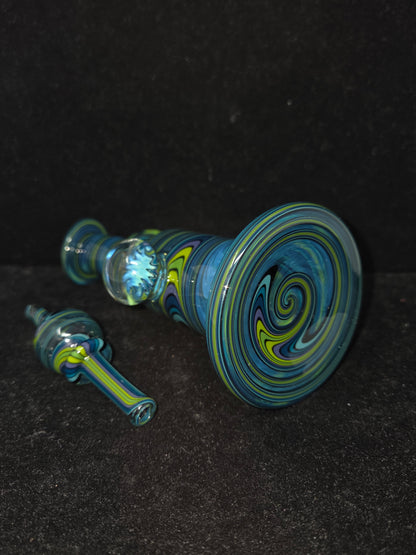 Andy G UV Line Worked Jammer Tube w/ Bubble Cap