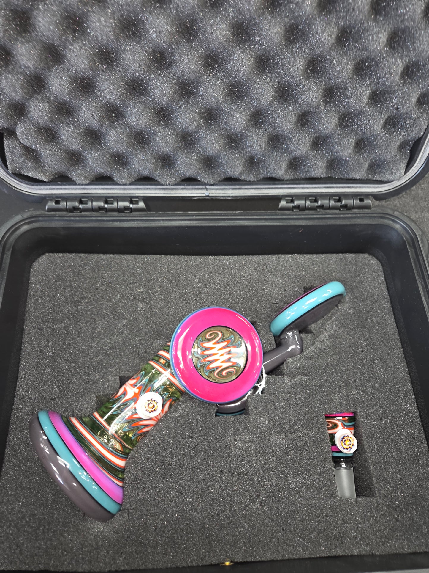Slob 10.5" Worked Dewar Bub (UV) w/ Matching Slide