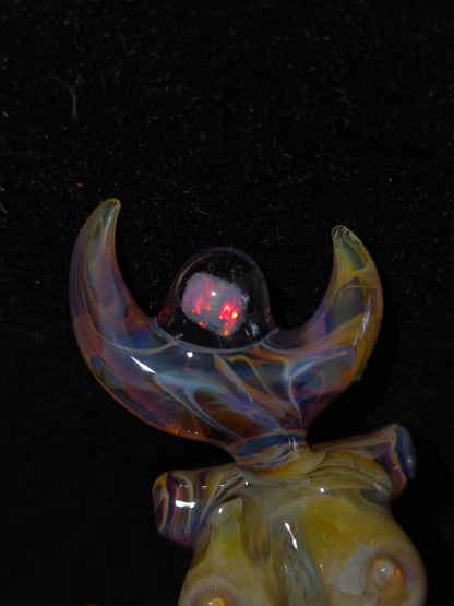 Papa PGlass x Hannya Glass Collab Slide - Moon Babe