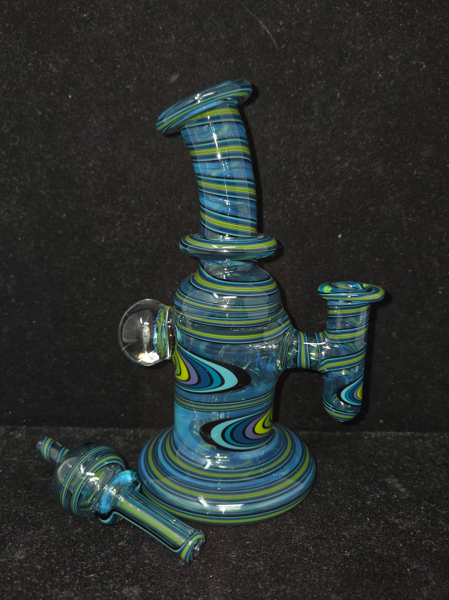 Andy G UV Line Worked Jammer Tube w/ Bubble Cap