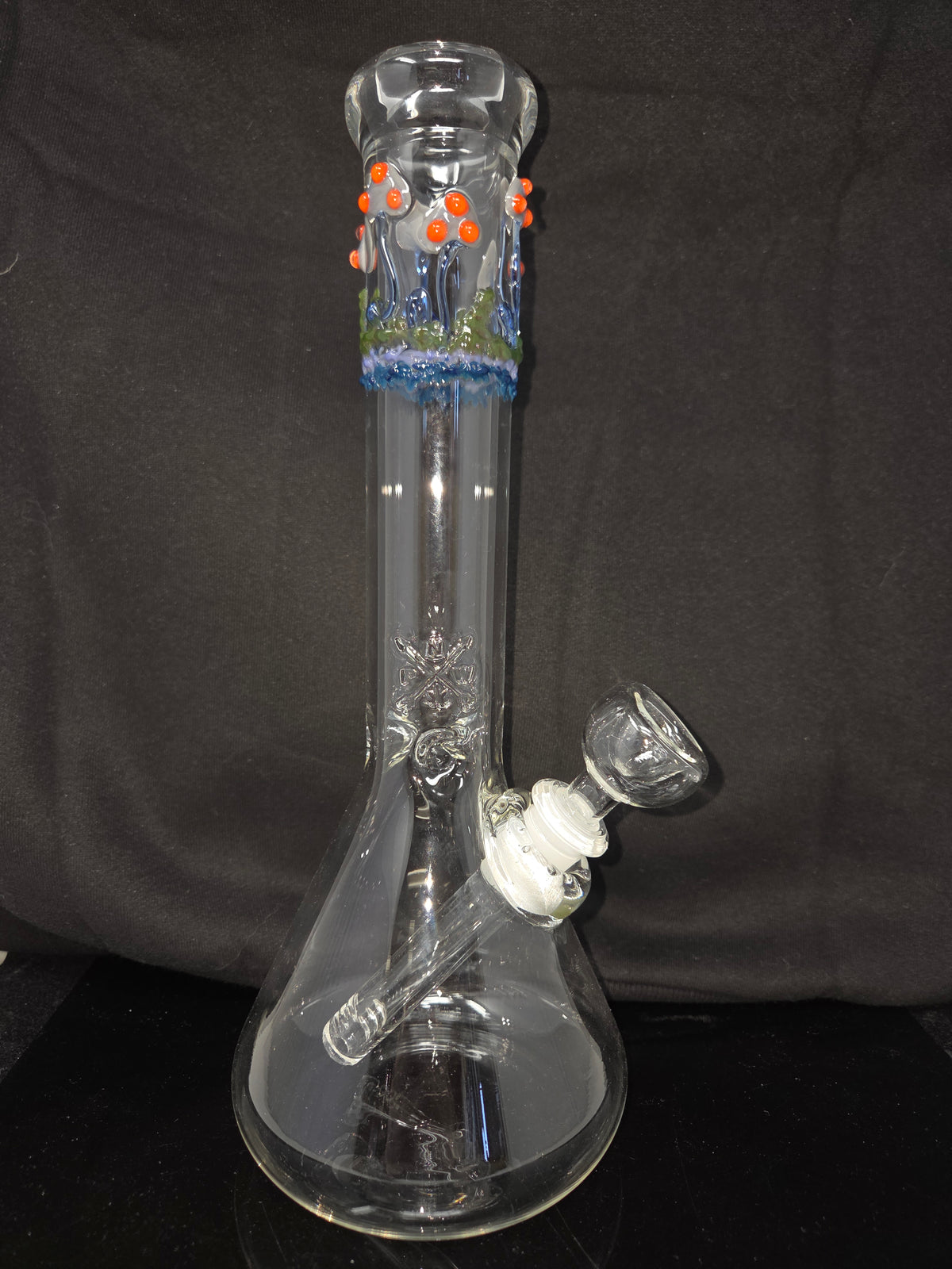 11" 38x4 Clear Mushroom Beakers