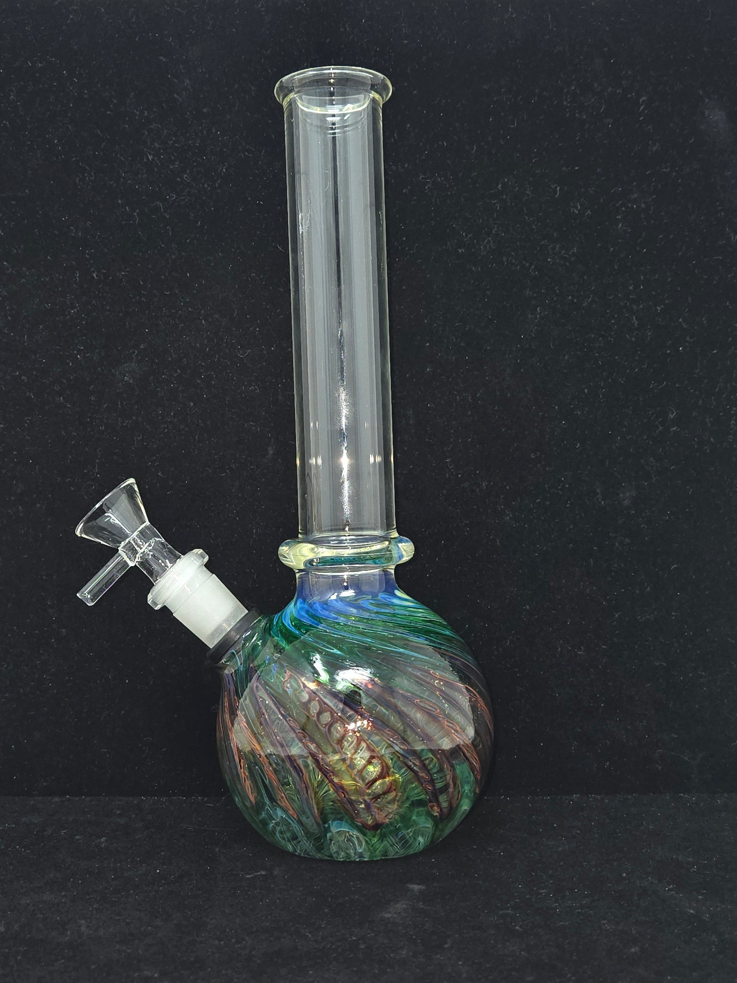 Oregon Made Glass Round Bottom 12" Tubes - Downstem