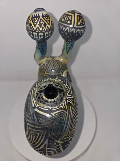 Dabber Jones x Sam Cloutier 2023 Fully Carved Gary the Snail Rig