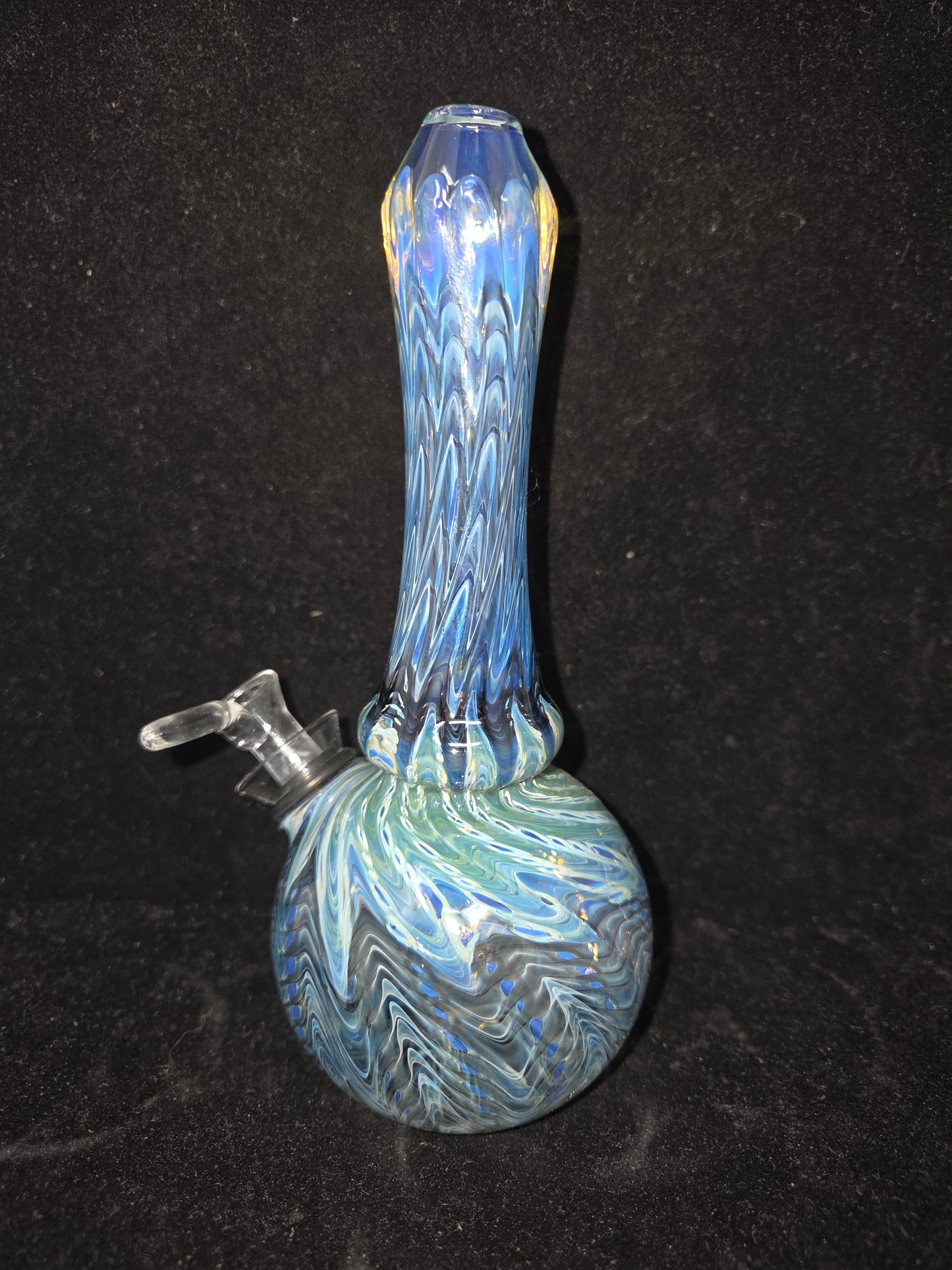 Oregon Made Glass Mini Round Bottom 6" Tubes - Pull Stem