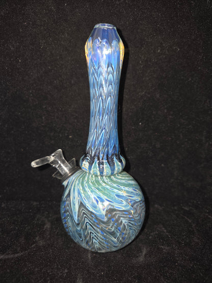 Oregon Made Glass Mini Round Bottom 6" Tubes - Pull Stem
