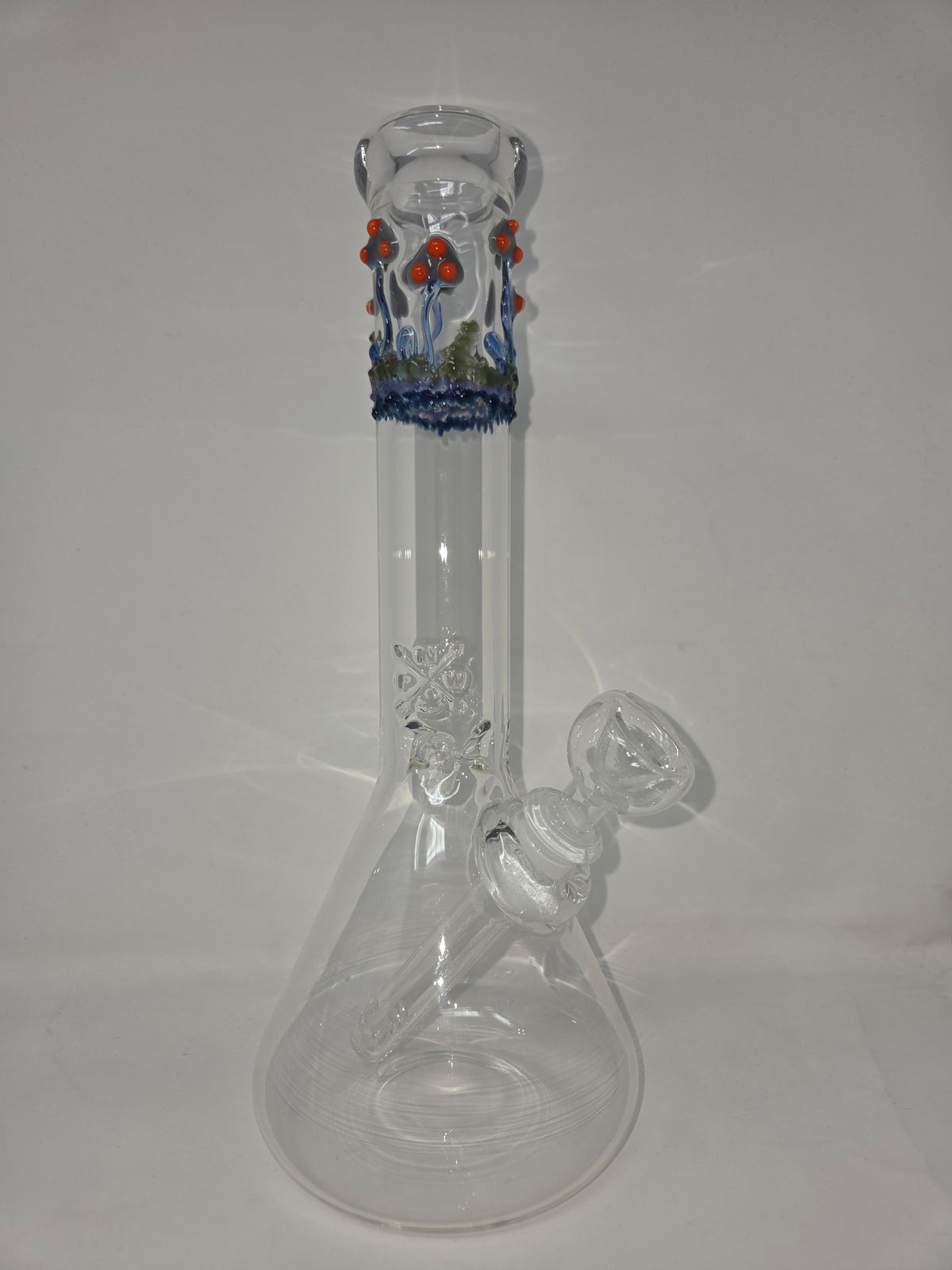 11" 38x4 Clear Mushroom Beakers