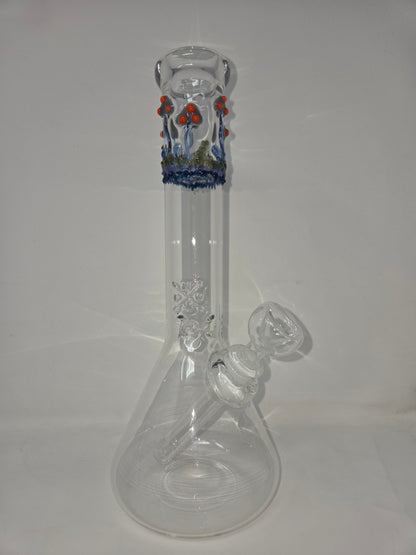 11" 38x4 Clear Mushroom Beakers