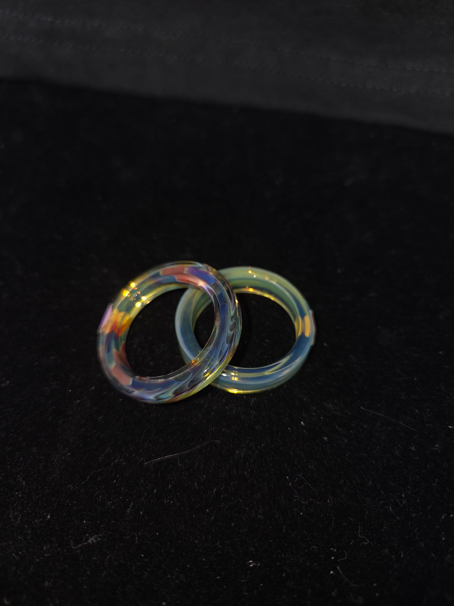 Gunn Show Glass Rings