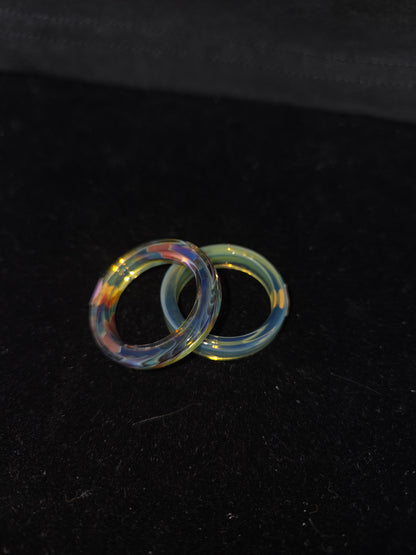 Gunn Show Glass Rings