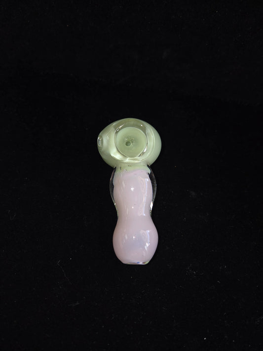 3.5" Milky Slyme Two-Tone Hand Pipe