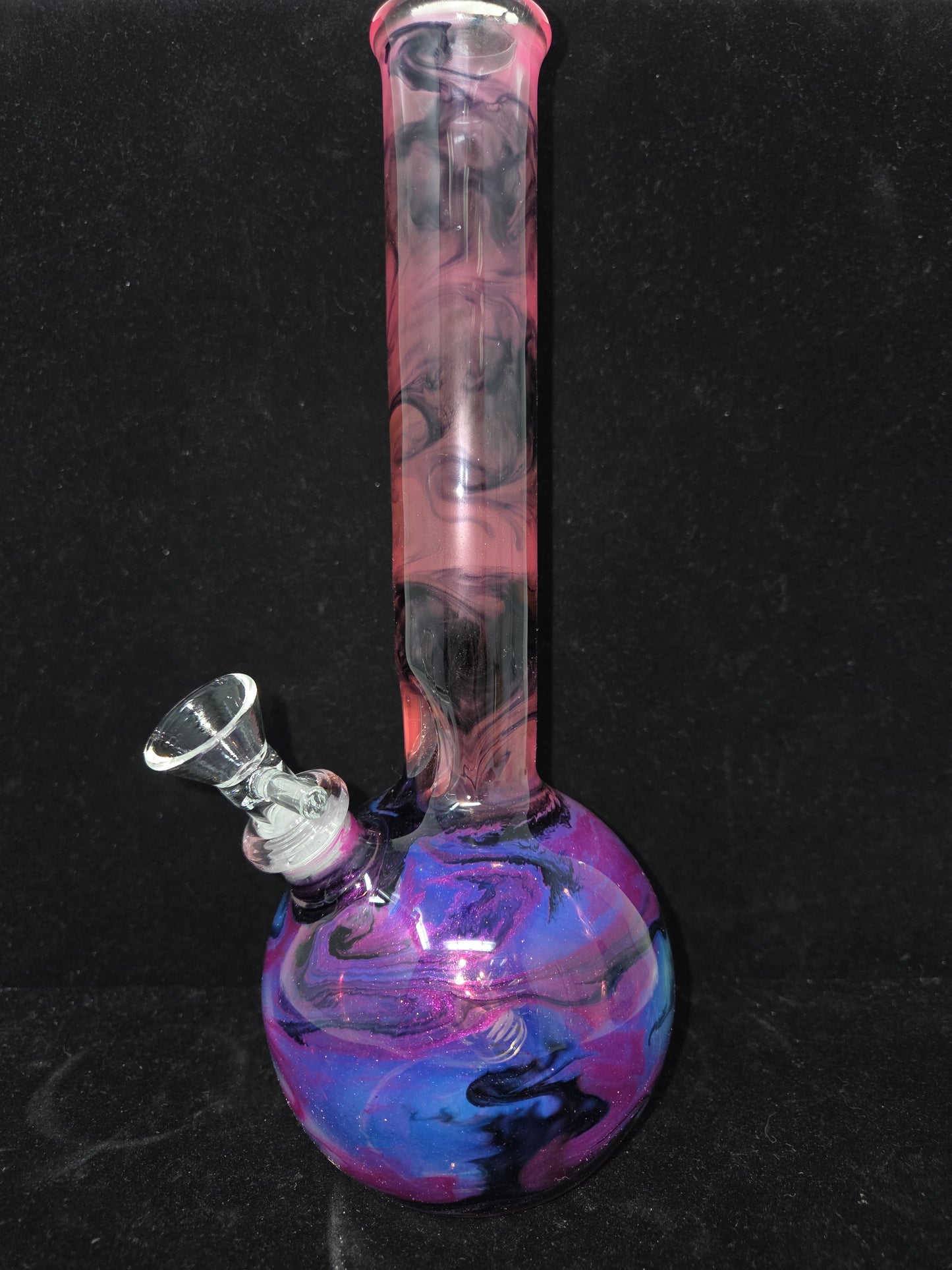 Oregon Made Glass Round Bottom 10" Tubes - Downstem