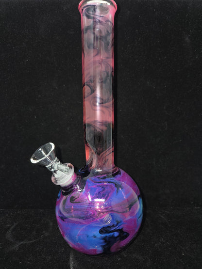 Oregon Made Glass Round Bottom 10" Tubes - Downstem