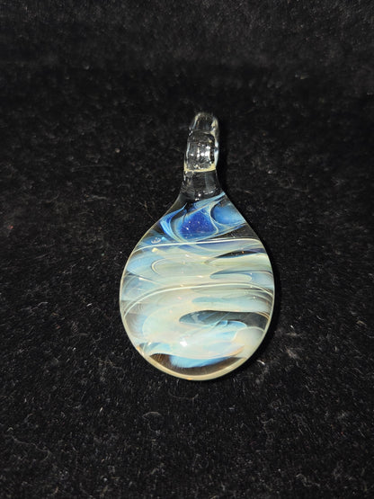 Meredith Snodgrass Silver Fumed Pendants