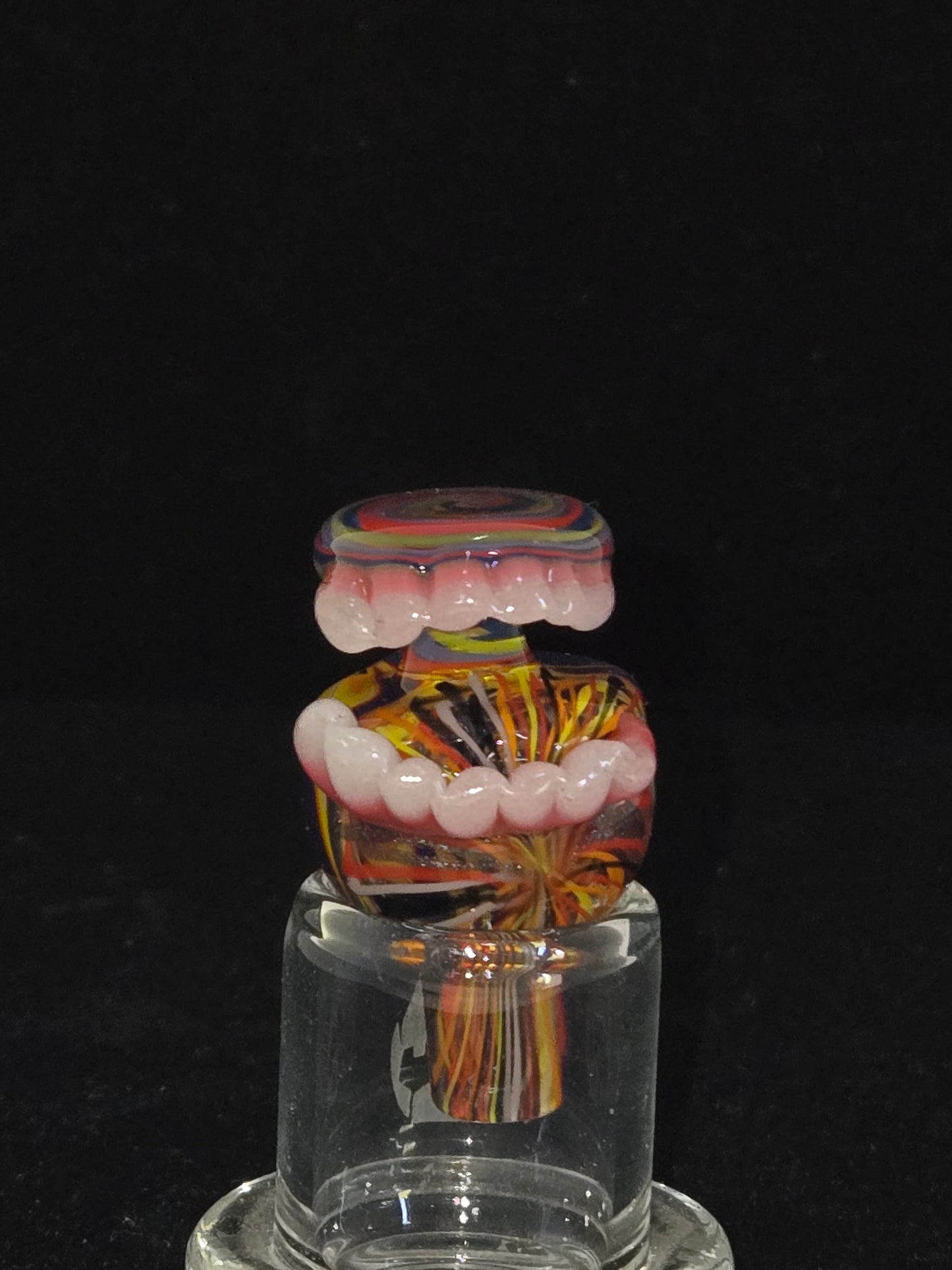 Worked Bubble Caps w/Teeth