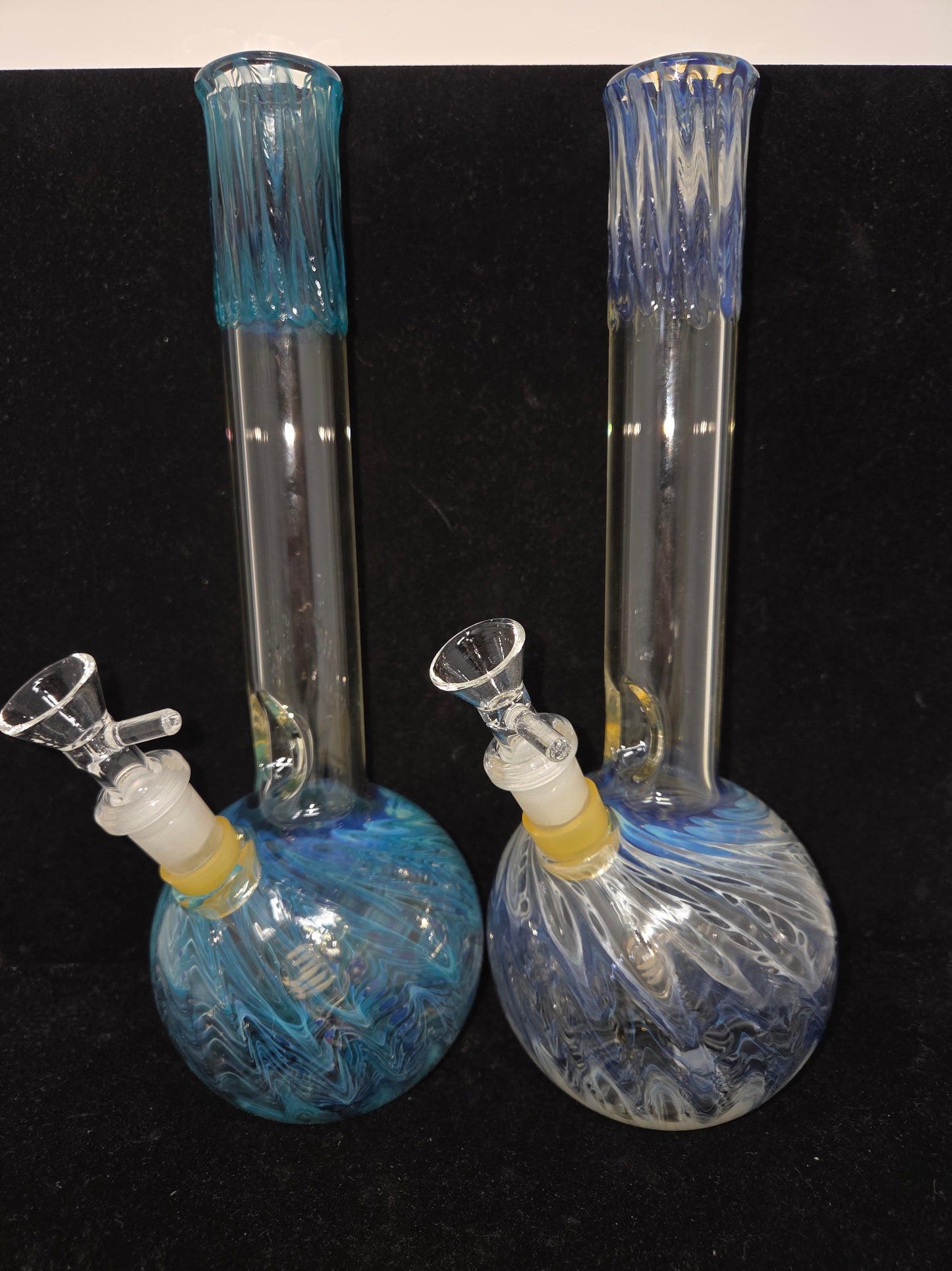 Oregon Made Glass Round Bottom 11" Tubes - Downstem