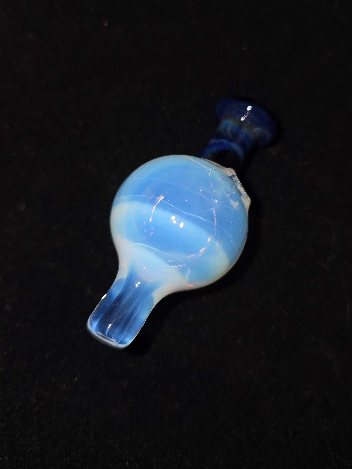 Garner Glass Bubble Cap - Secret White/Irrid