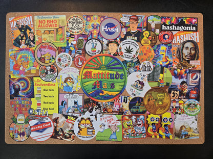 Mattitude Mats 12x18" Mega Mashup Sesh Board