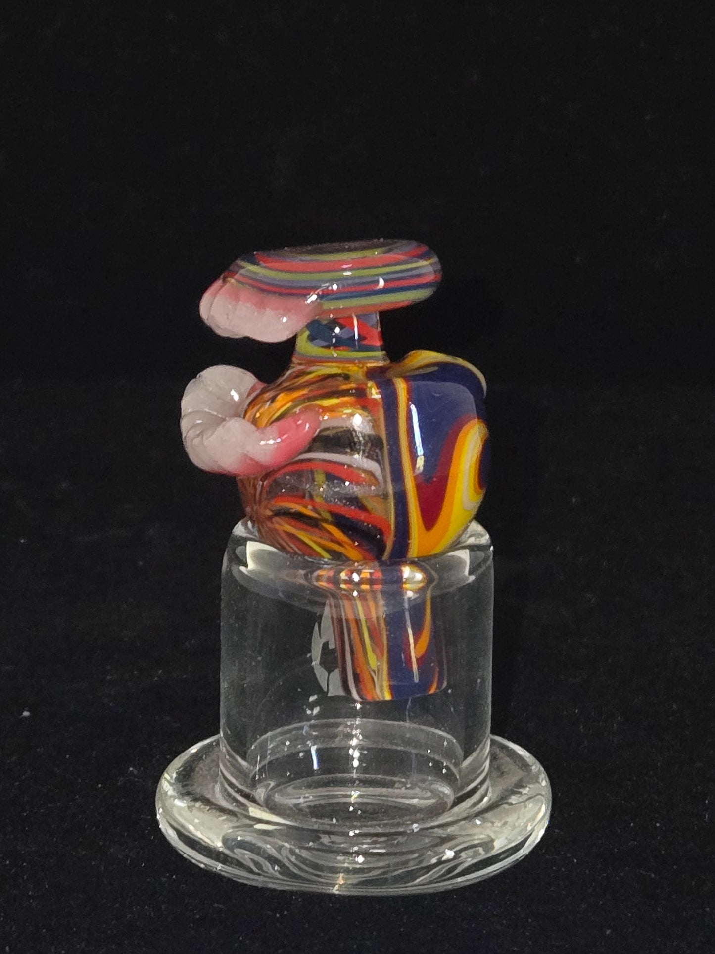 Worked Bubble Caps w/Teeth