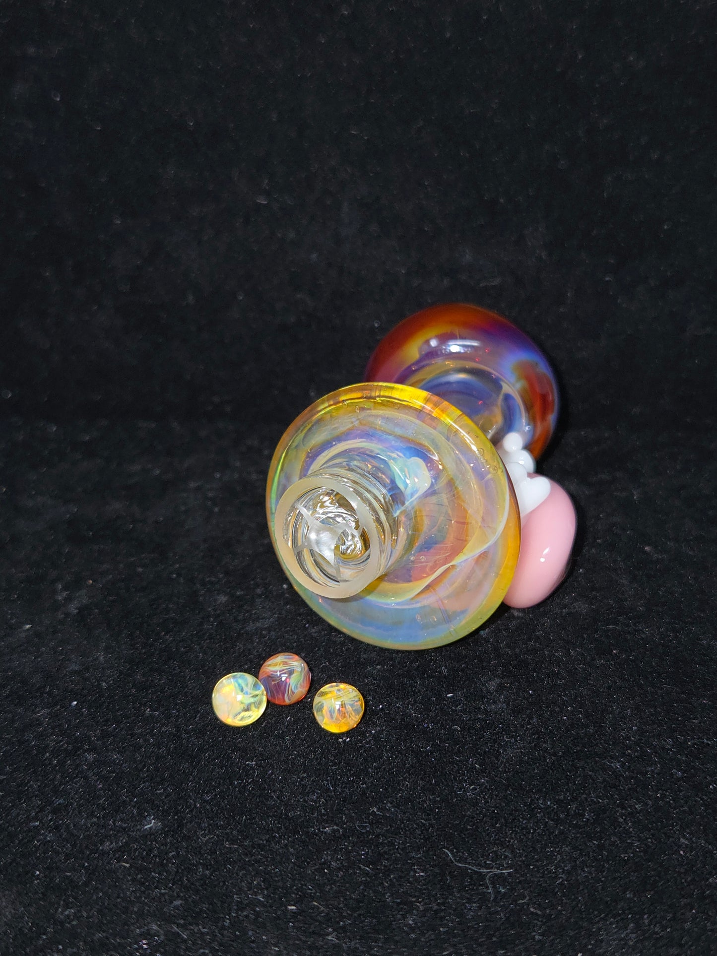 GlassHole Mushroom Spinner Cap