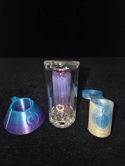 OTP Pivot Bubbler Colored Branded Zooka w/ tether+stand combo
