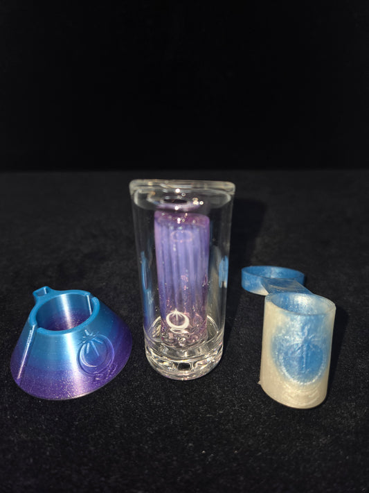 OTP Pivot Bubbler Colored Branded Zooka w/ tether+stand combo